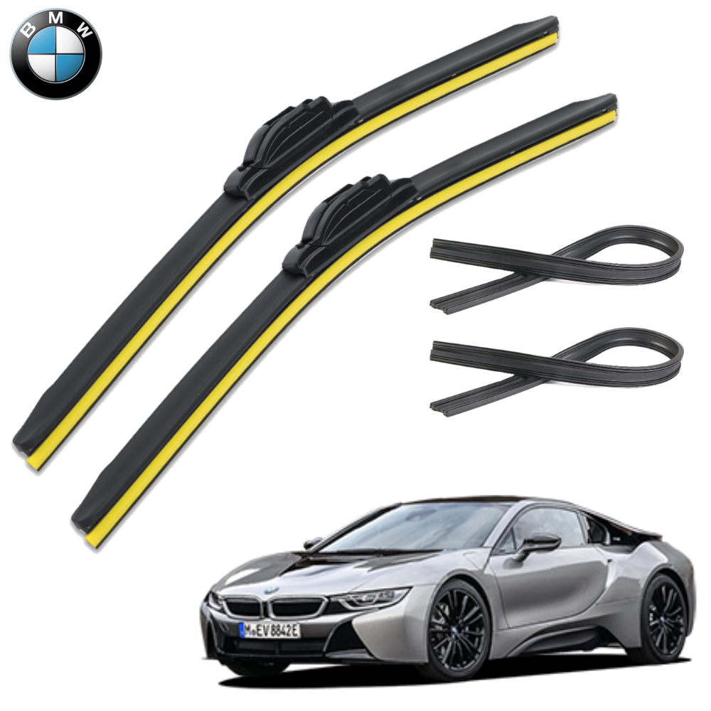 1+1+1 BMW i8 윈도우브러쉬 와이퍼 블레이드 리필고무 세트 PR - 메인 이미지