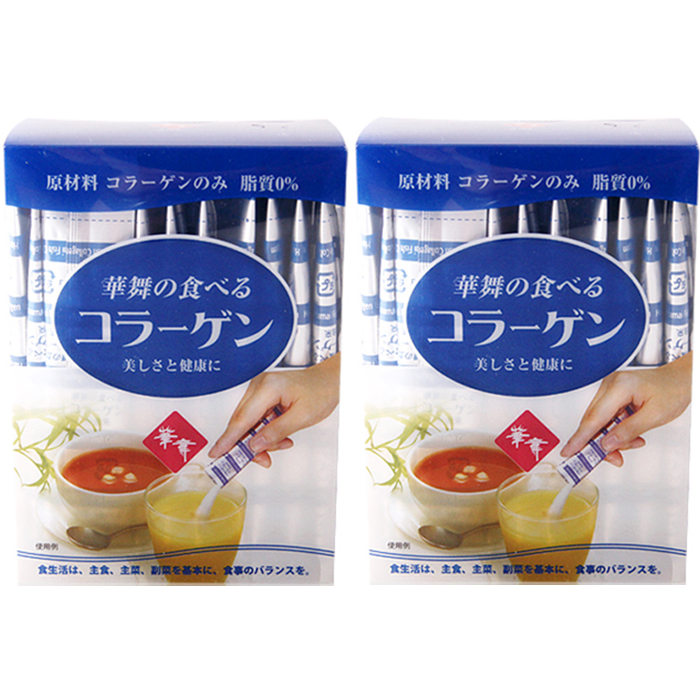 일본 하나마이 100% 먹는 고함량저분자피쉬콜라겐펩타이드 스틱 2세트 생선어류어린분말가루