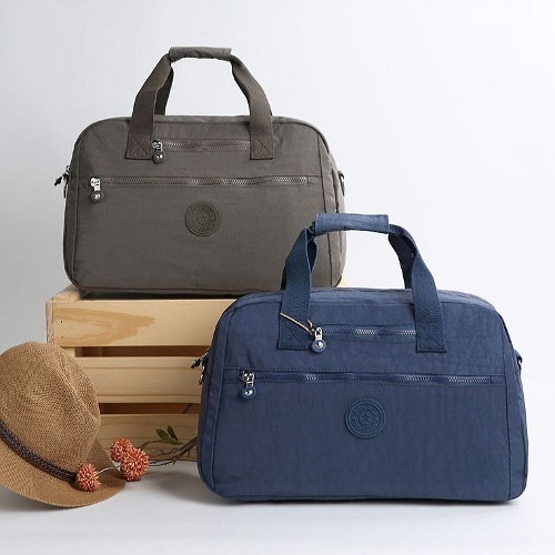 여행용 보스턴백 가벼운 1박2일 캐리어 결합백 여행 보조 가방 D158046