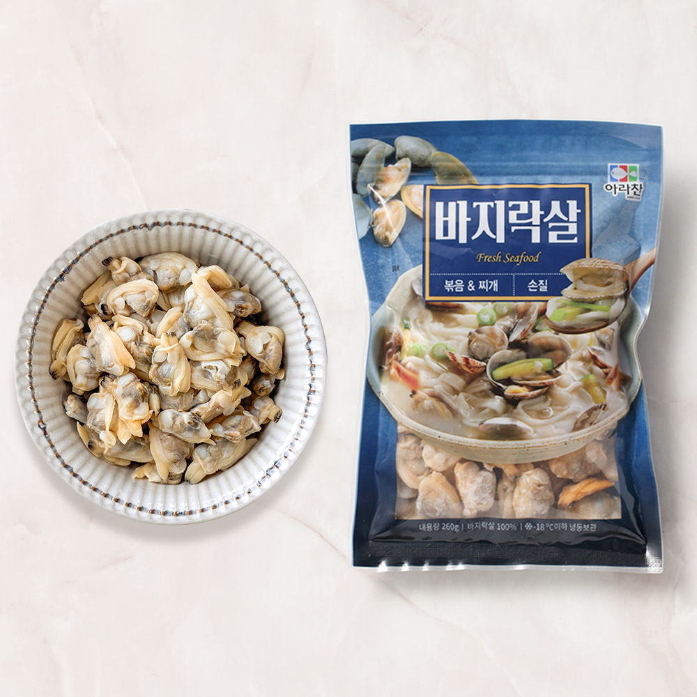 피터씨마켓X아라찬 냉동 자숙 바지락살 260g, 2개 - 상세 이미지 5