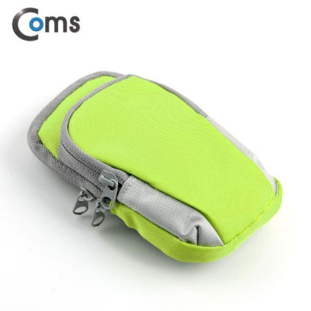 라이트컴 Coms 레저용 포켓 (M), 찍찍이 고정, Green 가방, 스마트폰 암밴드, 다용도, 포켓 벨트, 스포츠, 레저, 등산, 일상 (ITB308)