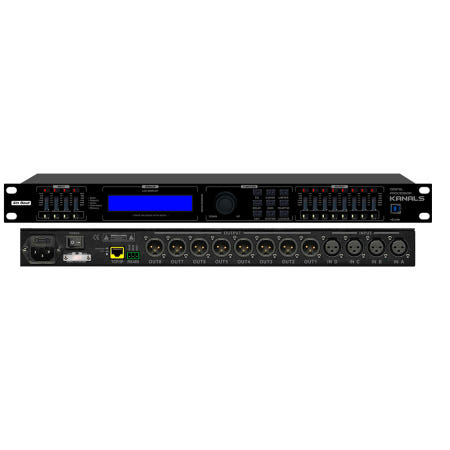 엔터그레인 KANALS 카날스 DSP-8400 디지털 프로세서 4입력 8아웃 프리미엄 프로세서