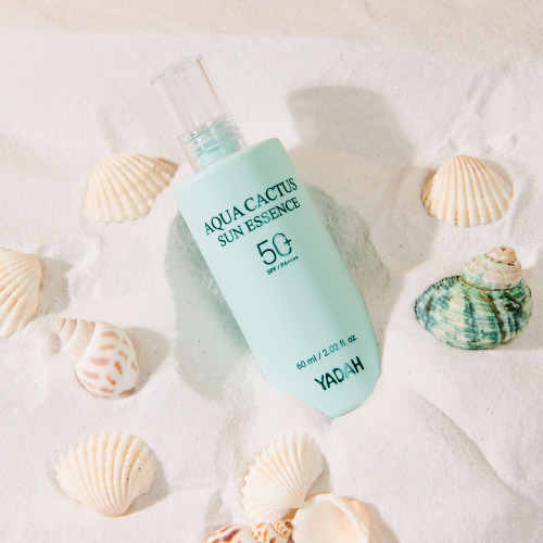 야다 아쿠아 선인장 선 에센스 60ml 수분 진정 선크림 - 상세 이미지 4