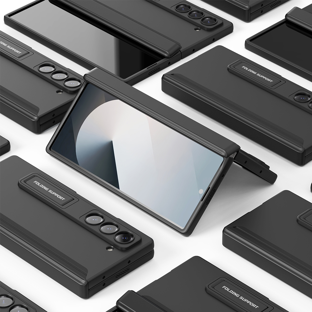 아이엠듀 힌지보호 슬림 케이스 블랙, 갤럭시Z 폴드6