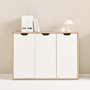 E0자재 무노 잠금가능 다용도 수납장 1200x400x850mm, 3단,... 솔직 후기 | 실제 배치 사진 포함 - 상품 이미지 4