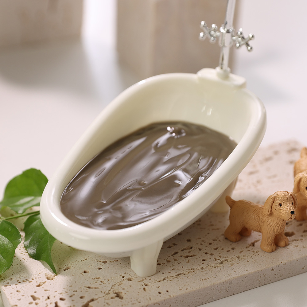비알머드 강아지 저자극 발바닥 머드팩 보습 비린내 알러지 천연 세정제 1000ml - 상세 이미지 3