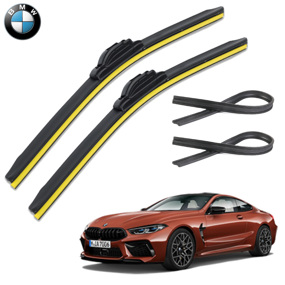 1+1+1 BMW M8 윈도우브러쉬 와이퍼 블레이드 리필고무 세트 PR - 상세 이미지 2
