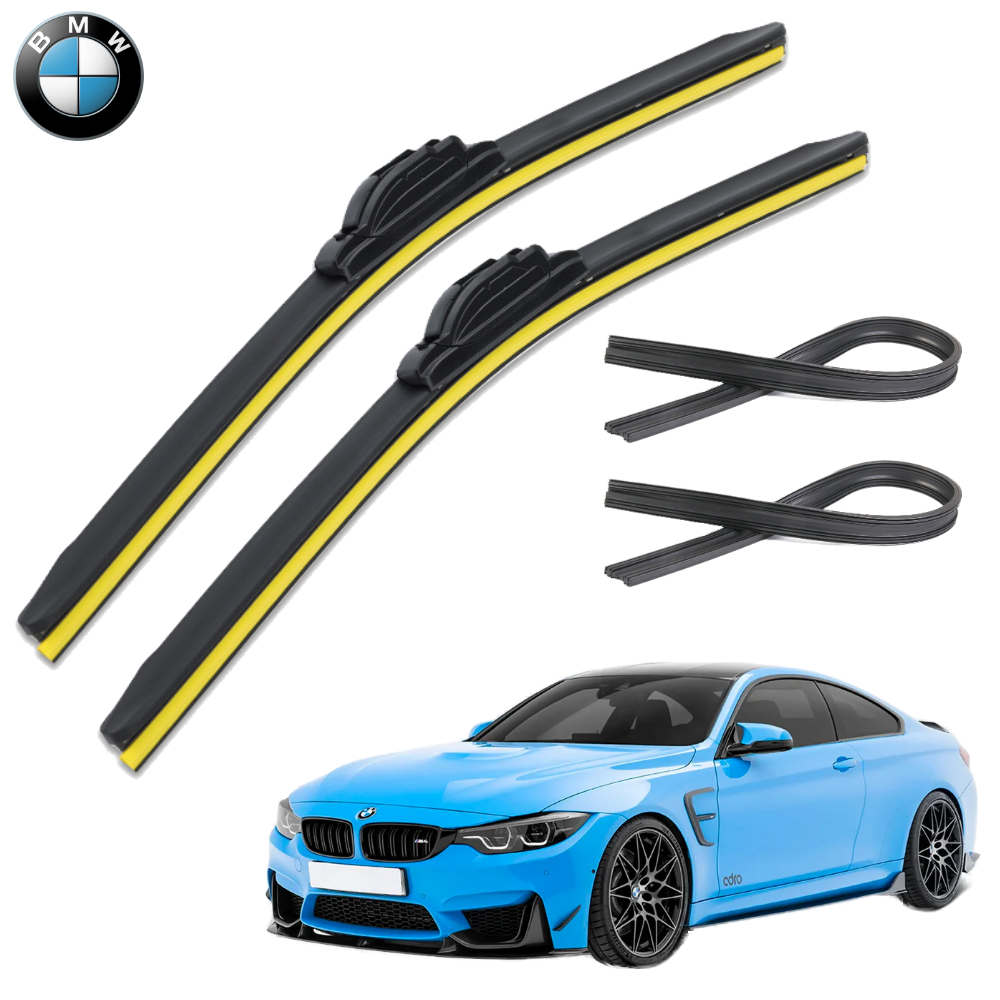 1+1+1 BMW M4 윈도우브러쉬 와이퍼 블레이드 리필고무 세트 PR - 상세 이미지 2