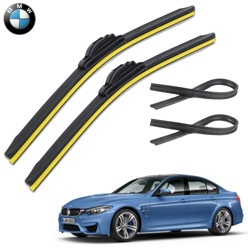 1+1+1 BMW M3 윈도우브러쉬 와이퍼 블레이드 리필고무 세트 PR - 상세 이미지 3