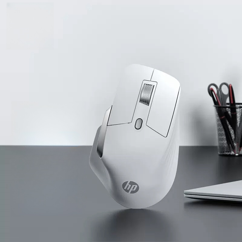 HP Professor1 무소음 블루투스 충전식 무선 마우스 핑크 화이트 PAW3220 - 상세 이미지 2