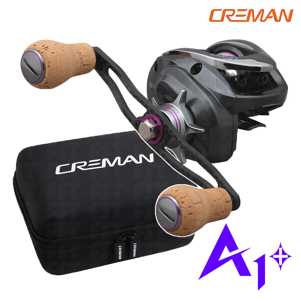 크레만 A1+ 에이원플러스 베이트릴 쭈꾸미 갑오징어 더블핸들 릴