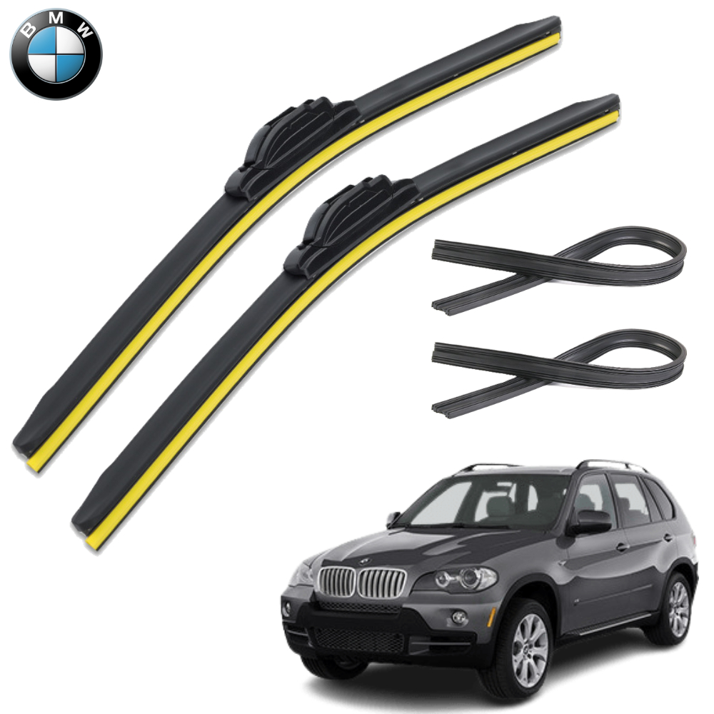 1+1+1 BMW X5 윈도우브러쉬 와이퍼 블레이드 리필고무 세트 PR - 상세 이미지 4
