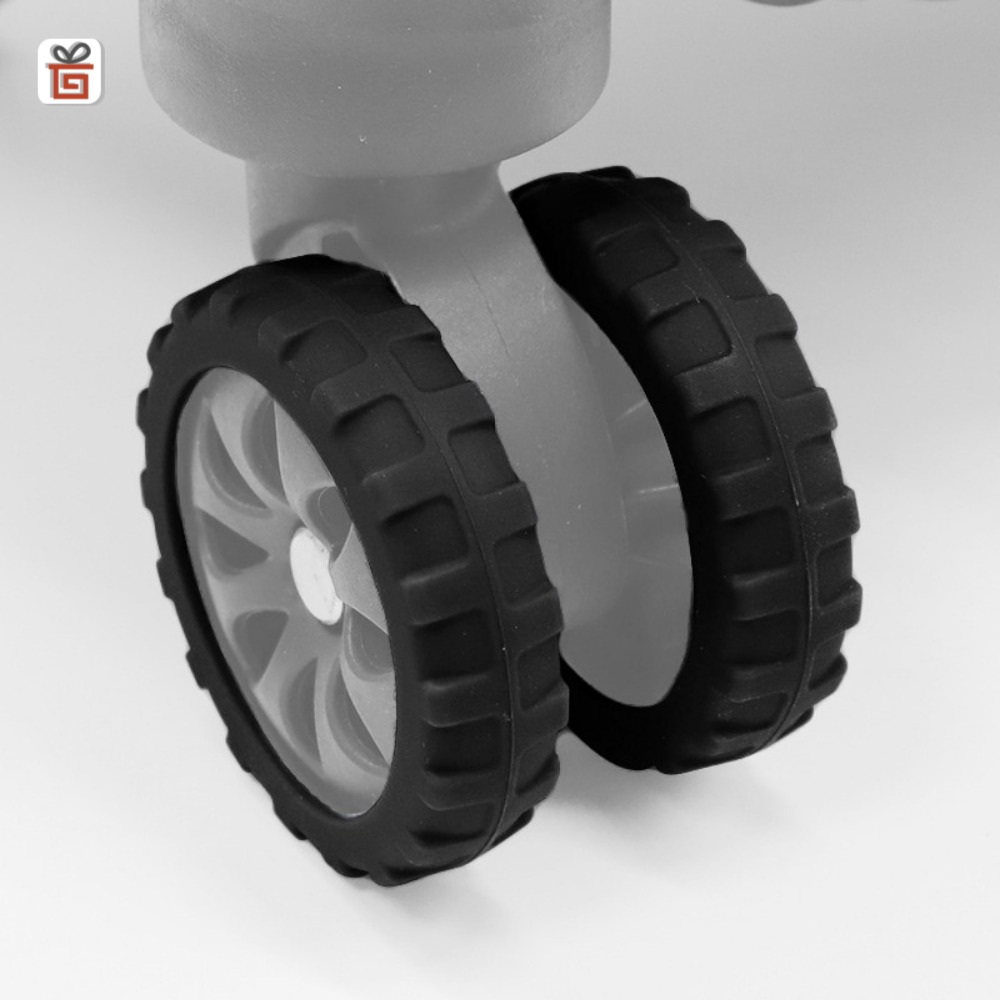 캐리어 바퀴커버 16개 케이스 슈즈 덮개 소음 충격방지 - 상세 이미지 3