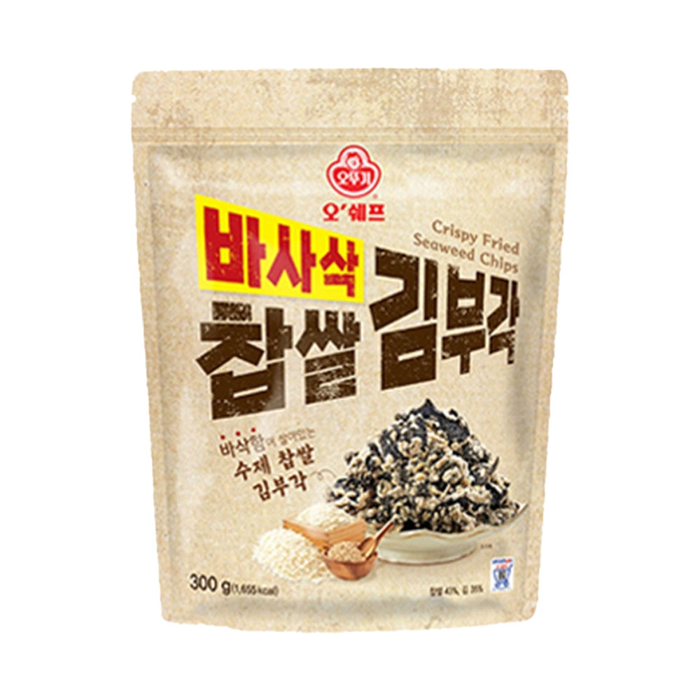 오뚜기 오쉐프 바사삭 찹쌀 김부각 300g