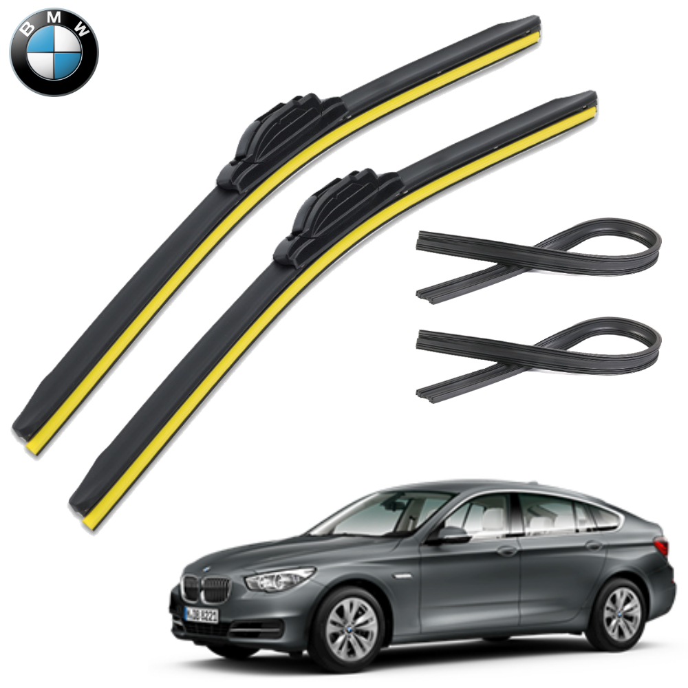 1+1+1 BMW 5GT 윈도우브러쉬 와이퍼 블레이드 리필고무 세트 PR - 메인 이미지
