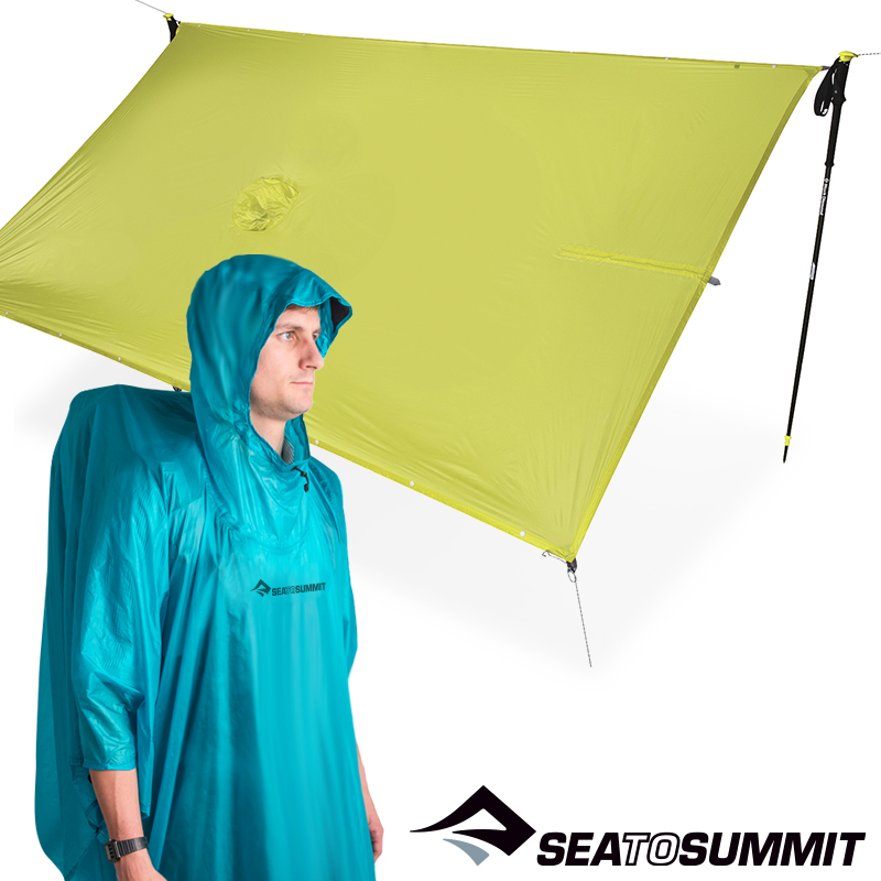 씨투써밋 울트라실 나노 타프 판초 등산 배낭 레인커버 우의