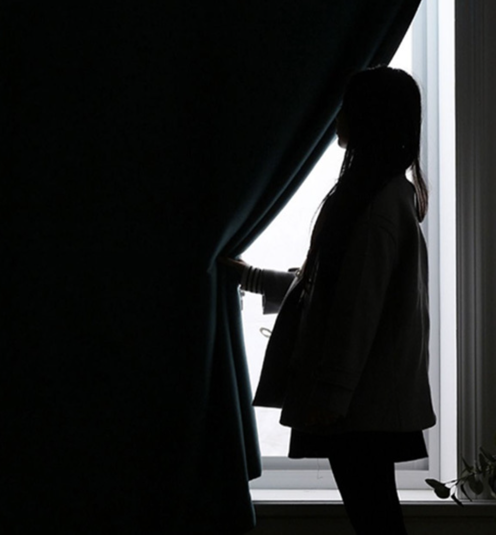 붙이는 암막커튼 찍찍이 원룸 창문형 암막커텐