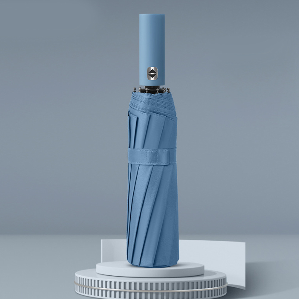 튼튼한 3단 자동 우산 경량 접이식 완전 자동 카본 우양산 이미지 7