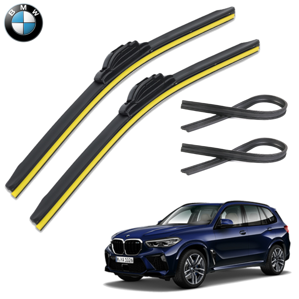 1+1+1 BMW X5 윈도우브러쉬 와이퍼 블레이드 리필고무 세트 PR - 상세 이미지 2