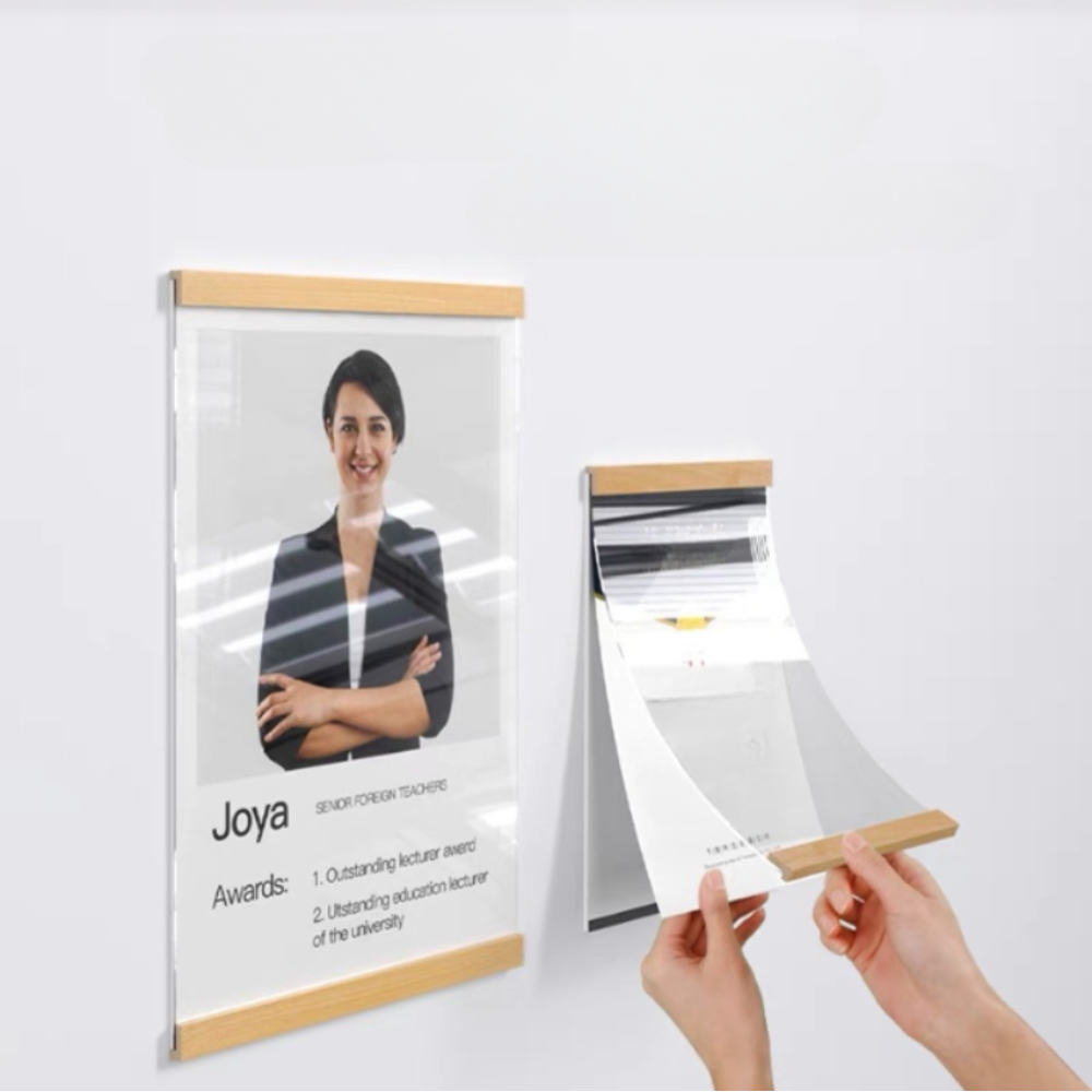 벽부착형 아크릴 게시판 알림판 아파트게시판 A5 제품 이미지