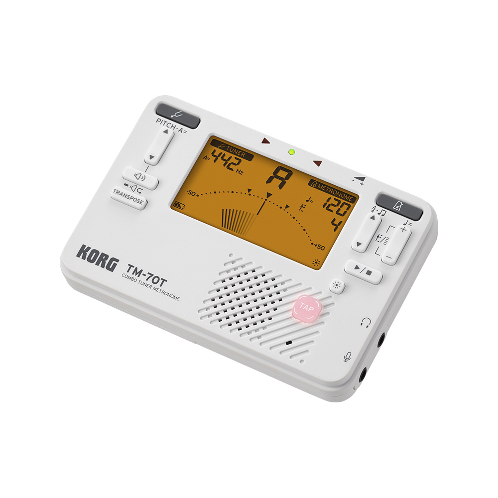 KORG TM-70T WH 코르그 콤보 튜너 메트로놈 관악기 현악기 - 상세 이미지 2