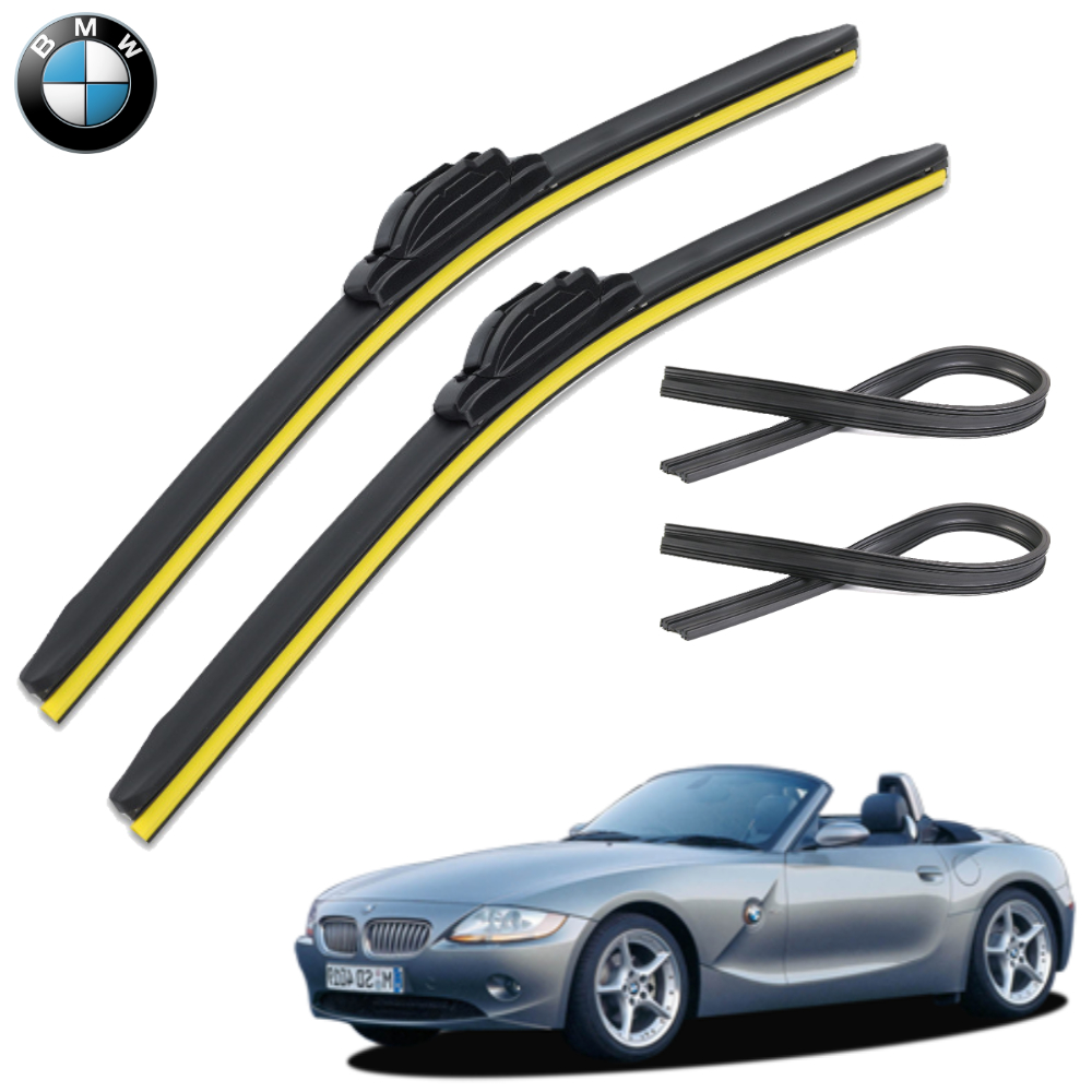 1+1+1 BMW Z4 윈도우브러쉬 와이퍼 블레이드 리필고무 세트 PR - 상세 이미지 3