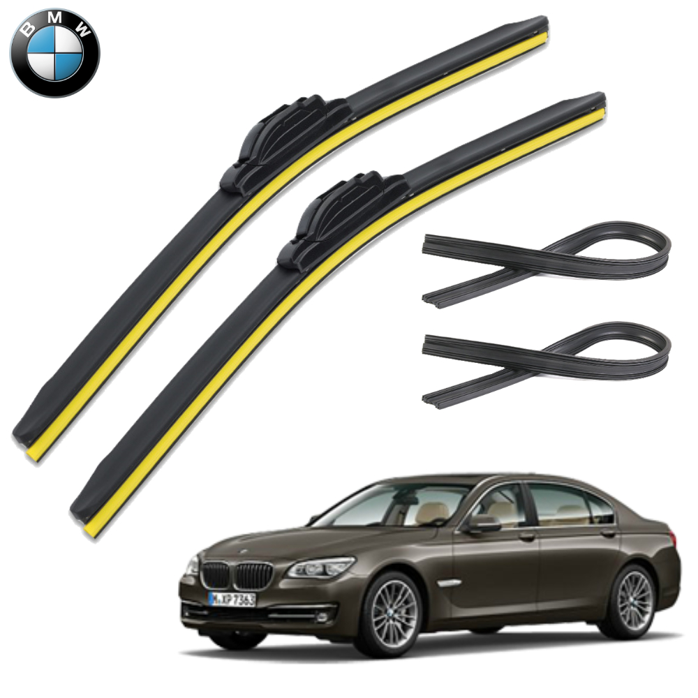 1+1+1 BMW 7시리즈 윈도우브러쉬 와이퍼 블레이드 리필고무 세트 PR - 상세 이미지 3