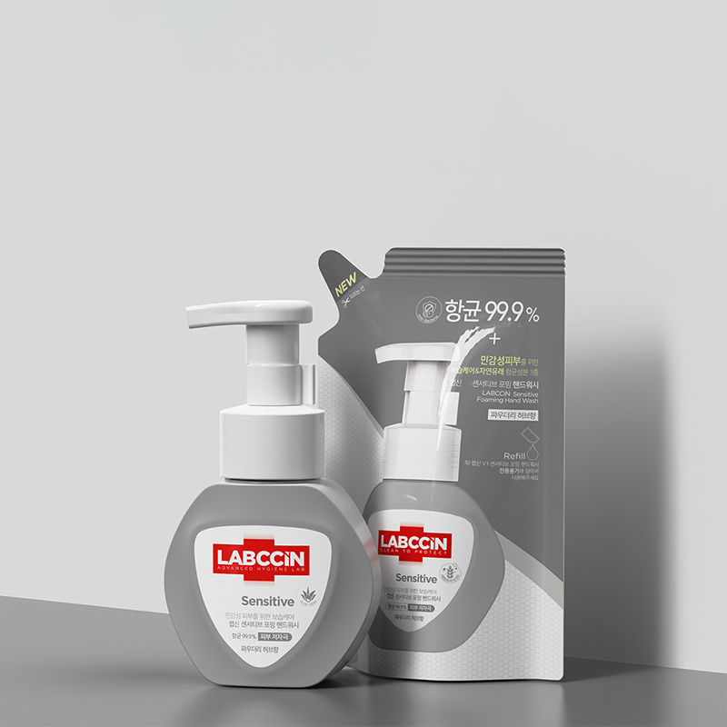 랩신 V3 센서티브 핸드워시 손세정제 리필 200ml - 상품 이미지