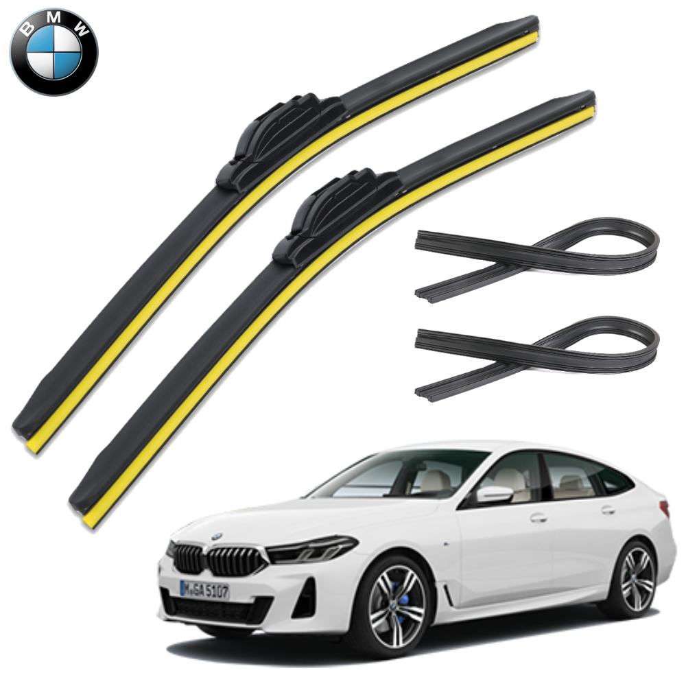1+1+1 BMW 6GT 윈도우브러쉬 와이퍼 블레이드 리필고무 세트 PR - 메인 이미지