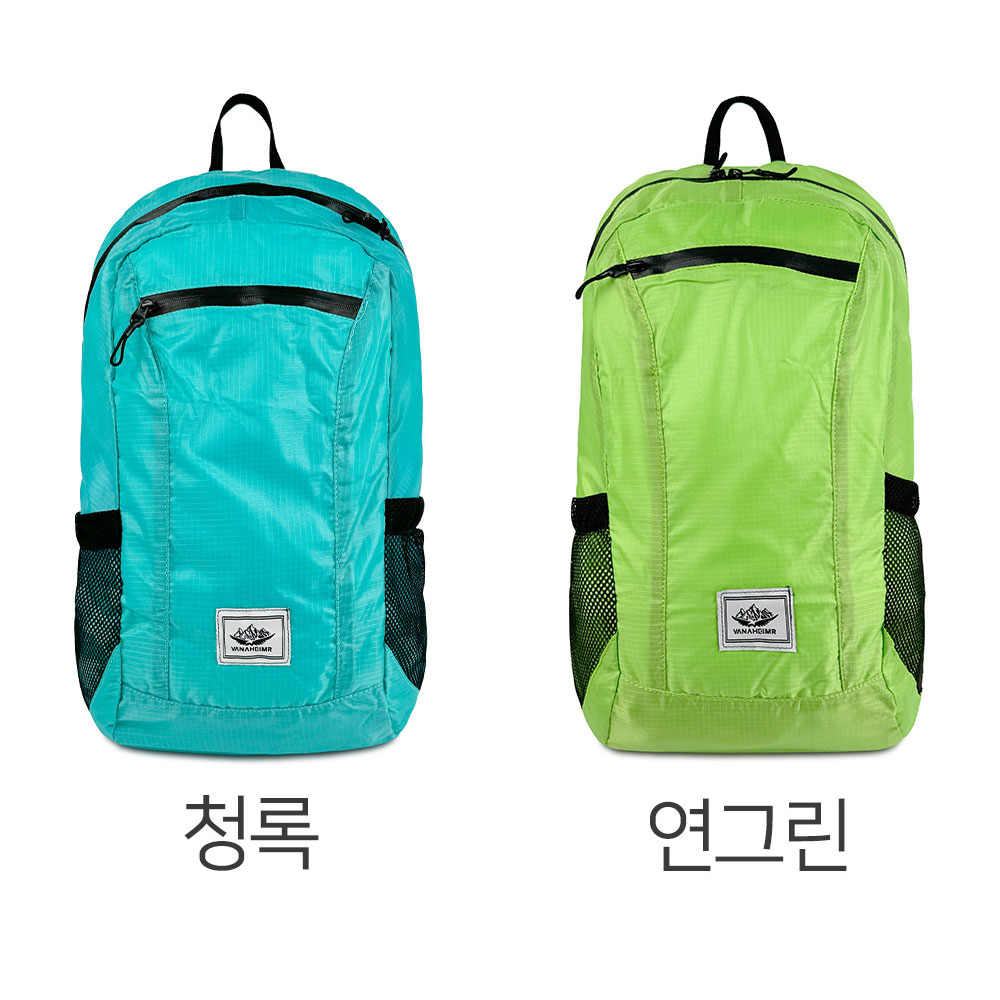 휴대용 백팩 가벼운 접이식 백팩 폴딩 접는백팩 초경량 배낭 가방 이미지 7