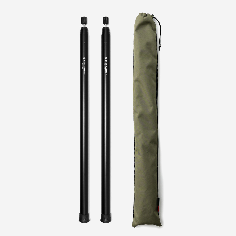 디얼스 메인 폴대 슬라이드 가변식 메인폴 업라이트 폴 2개 수납 파우치 포함