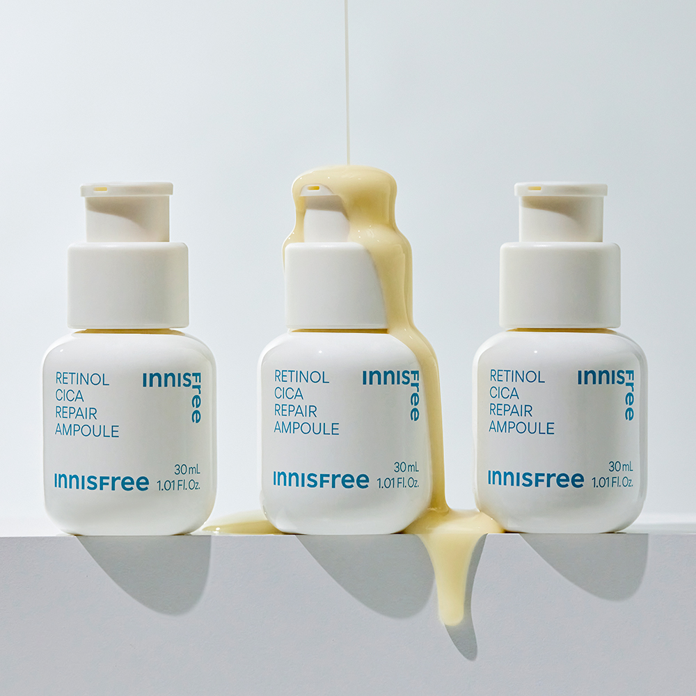 이니스프리 레티놀 2종 세트 (레티놀 시카 흔적 앰플 대용량 50mL + 레티놀 시카 흔적 장벽 크림 50mL) - 상세 이미지 2