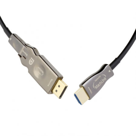 마하링크 DP to HDMI v2.1 분리형 하이브리드 광 케이블 (ML-DP9H15, 15m)