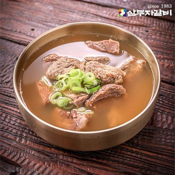 최화정쇼픽삼부자갈비 뼈없는 갈비탕 800g x 10팩 : 포란마켓