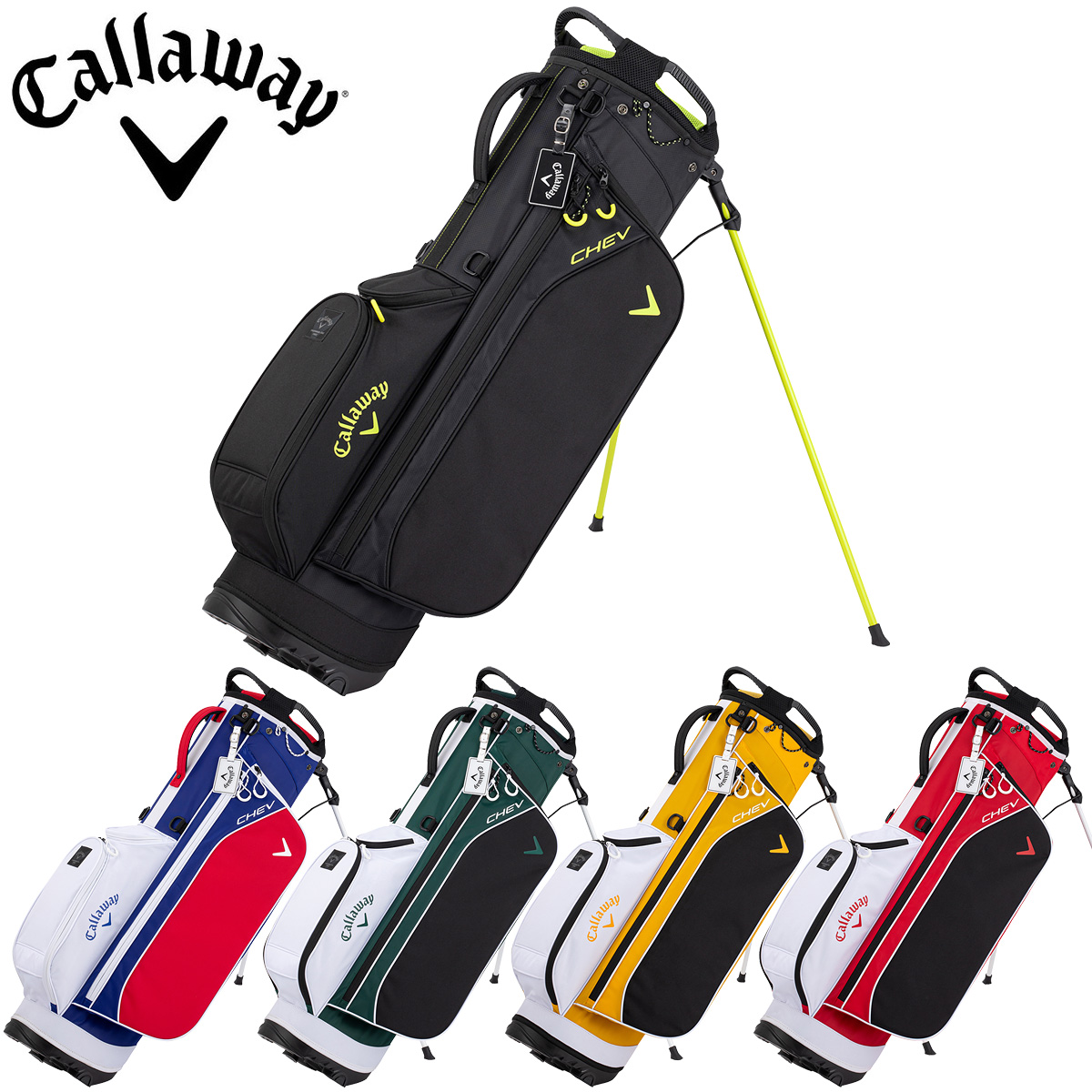캘러웨이 Callaway CHEV STAND 24 JM 경량 스탠드 캐디백 - 상품 이미지
