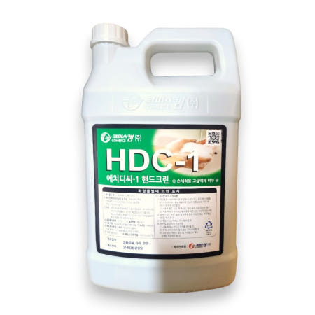 핸드크린 HDC-1 손세정제 3.75L 물비누 화장실 사무실 액체비누 대용량 리필