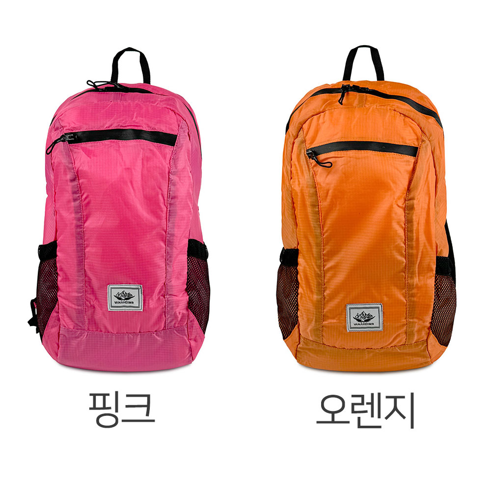 휴대용 백팩 가벼운 접이식 백팩 폴딩 접는백팩 초경량 배낭 가방 이미지 8