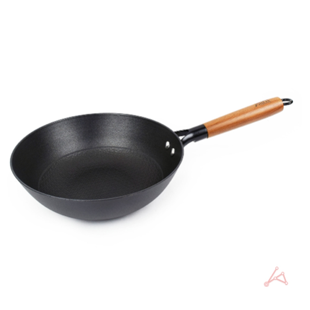 무쇠 궁중팬 업소용 코팅 중식웍 경량 볶음팬 24cm