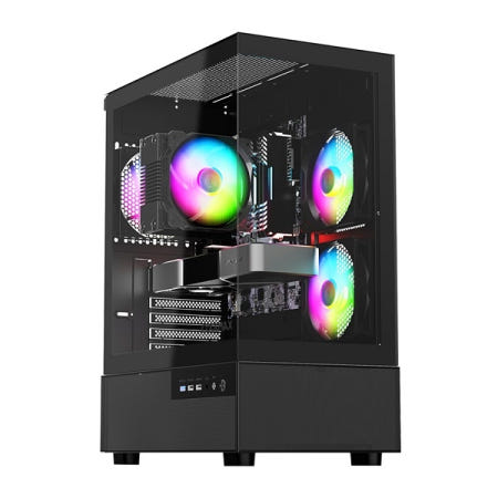 마이크로닉스 COOLMAX 멜로디 블랙 (미들타워)