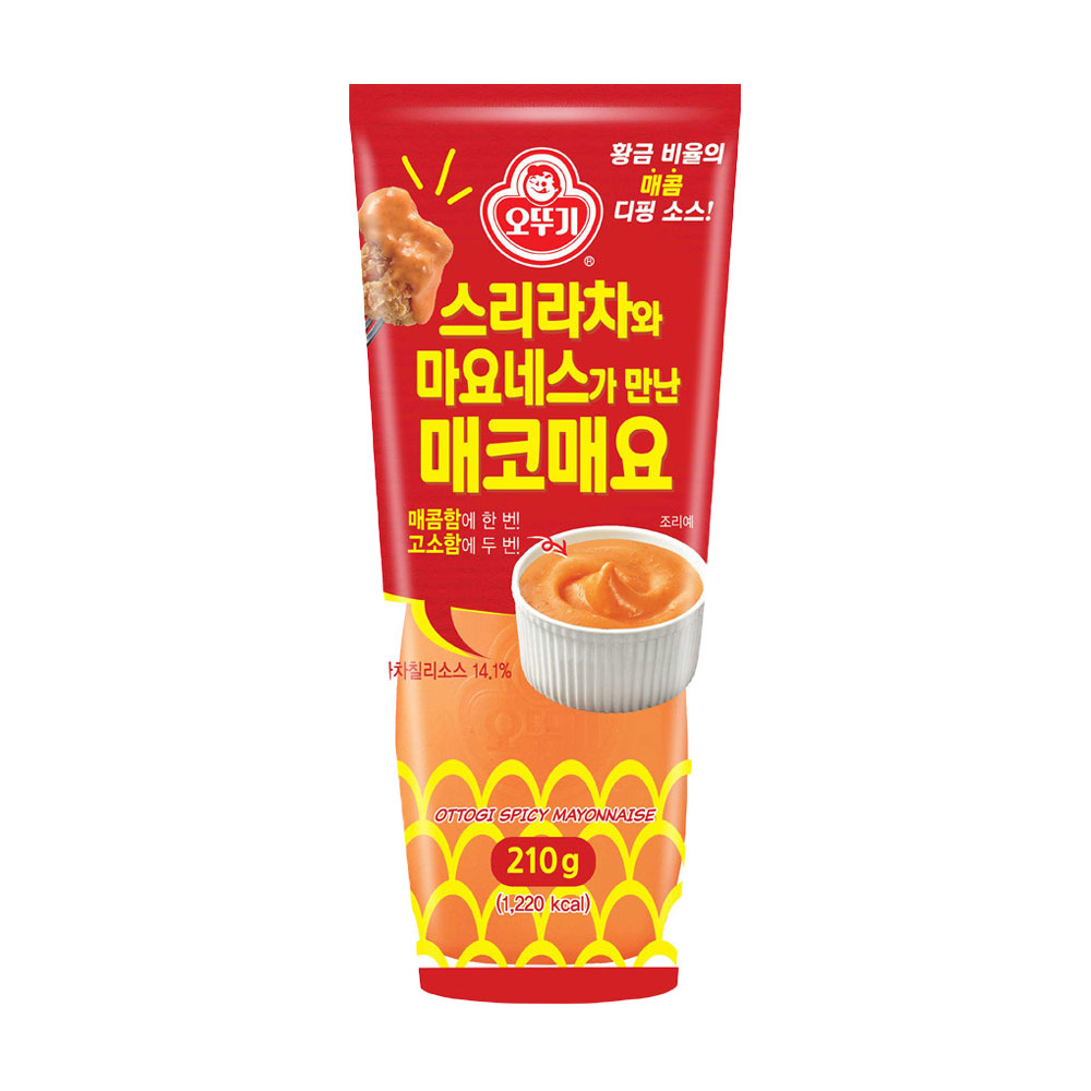 오뚜기 스리라차와 마요네스가 만난 매코매요 210g - 메인 이미지