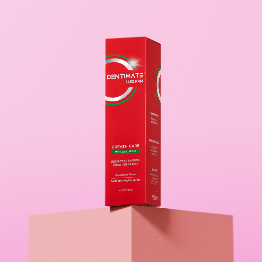 [N배송] 크리오 덴티메이트 뉴 1450 고불소 유칼리 구취케어 치약 150g 3+3개+칫솔3입 증정