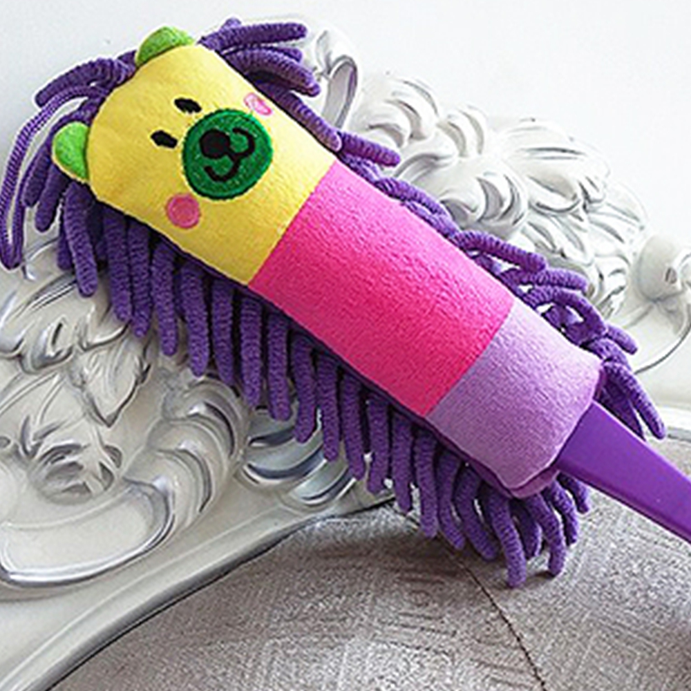 귀여운 극세사먼지털이 먼지털기 총채 유치원 가정 가전