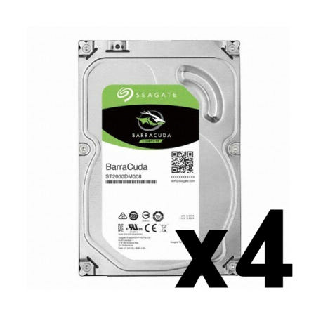 Seagate BarraCuda 4TB 하드HDD ST4000DM004 x 4개