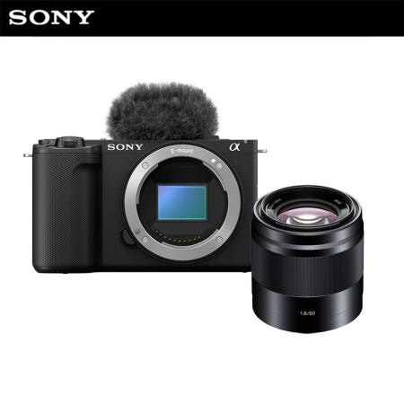 소니 카메라 ZV-E10M2 블랙 (ZV-E10M2/B) + SEL50F18 단렌즈 패키지 / 공식대리점 브이로그 알파
