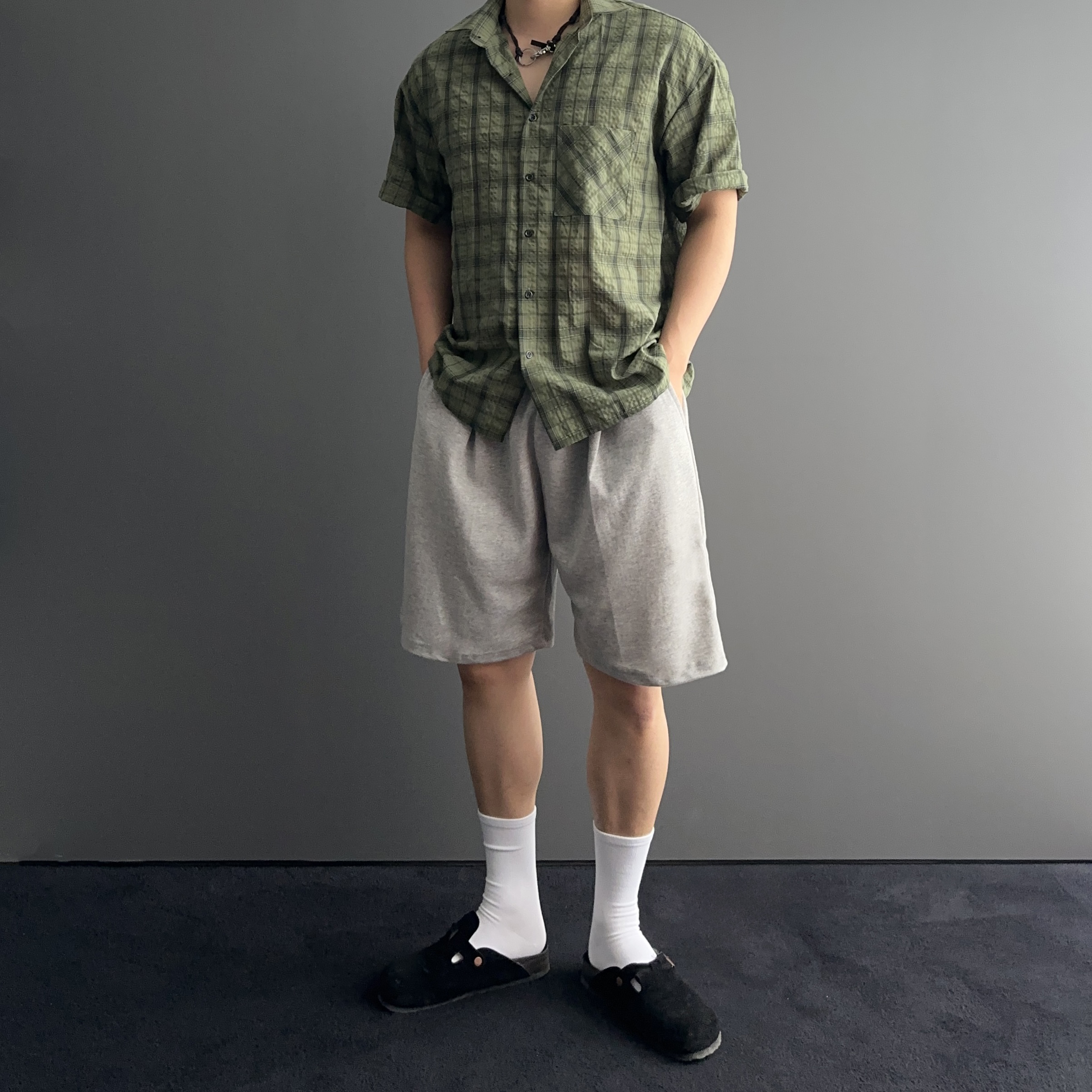 1+1 남자버뮤다반바지 6부반바지 - 상세 이미지 3