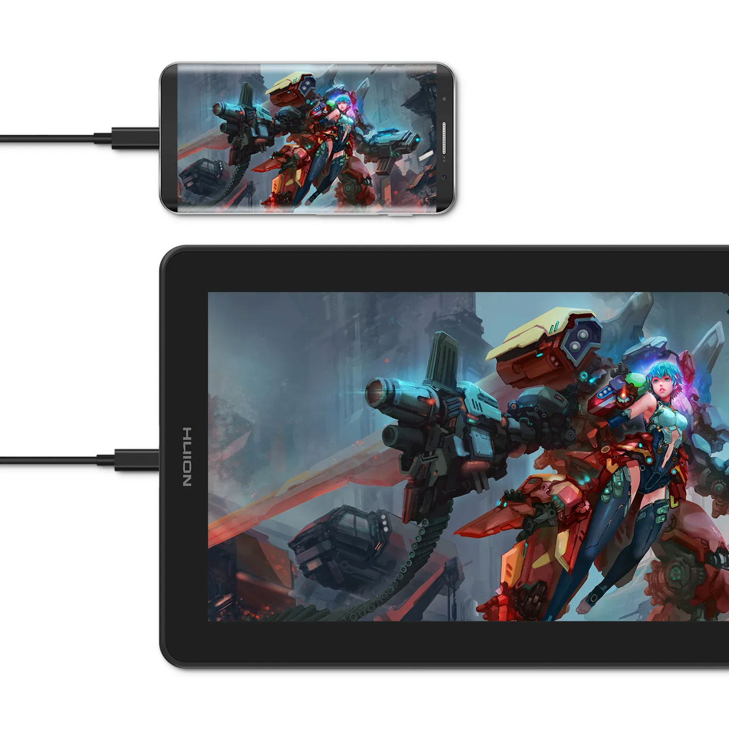 휴이온 HUION KAMVAS 13 액정타블렛 펜태블릿 판타블렛 펜타블렛 이미지 6