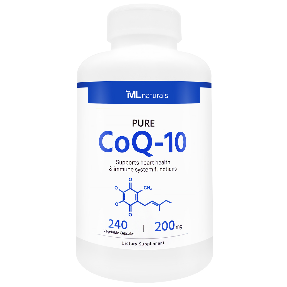 마이라이프내추럴스 퓨어 코큐텐 대용량 200mg 알약 240캡슐, 1개 - 메인 이미지
