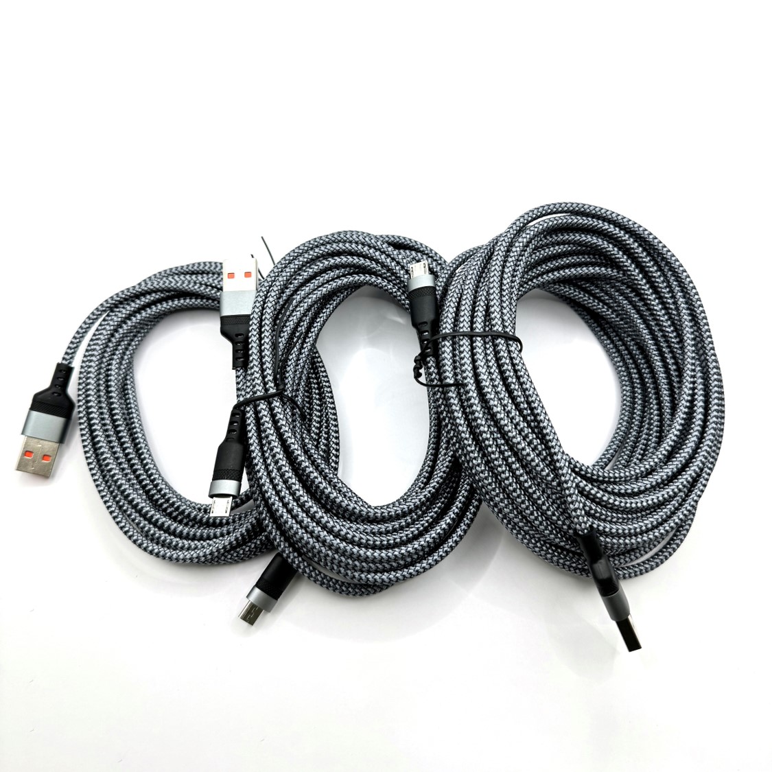 마이크로 5핀 기기 고속충전 데이터전송케이블 MicroUSB 2.0 연결 5m, 1개 - 상세 이미지 5