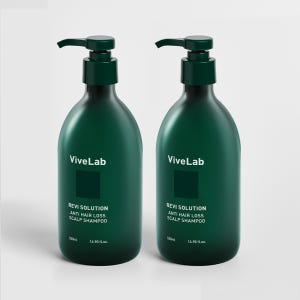 바이브랩 4주 솔루션 초록 탈모 샴푸 우디플로럴머스크, 500ml, 2개 솔직 후기 | 피부 타입별 분석 - 상품 이미지 1