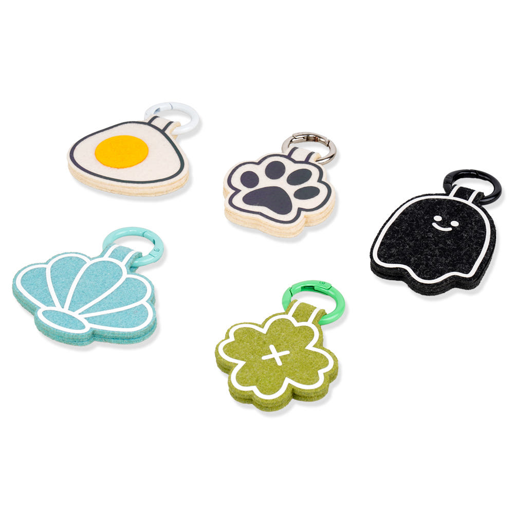 2.5mm 야광 반사 네임택 착용샷